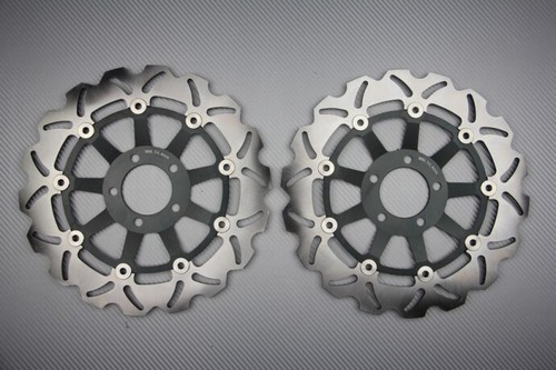 Paire disques frein avant wave - avant,