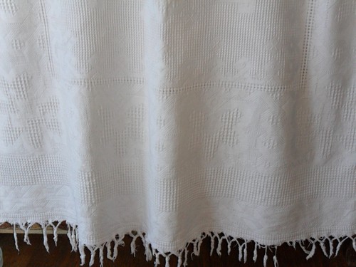 Ancien couvre lit