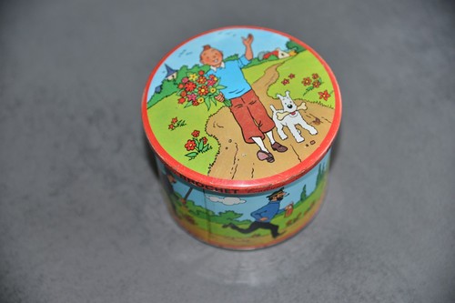 Boite tintin confiserie - boite,