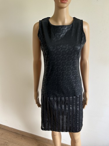 Robe noire simili - robe,