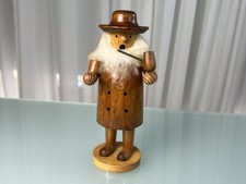 Figurine Erzgebirge fumoir 22 cm. Excellent état