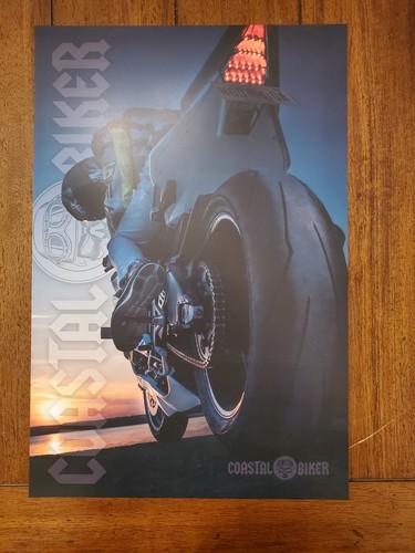 12x18 motorcycle poster - 12x18,