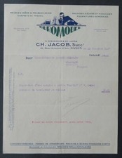 Invoice NANCY 1927 JACOB BUROMODEL FURNITURE TYPEWRITER illustrated 53