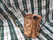 Ancien arrosoir en cuivre arrosage fleur plante intérieure balcon orchidée 