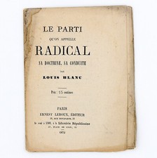 LE PARTI QU'ON APPELLE RADICAL