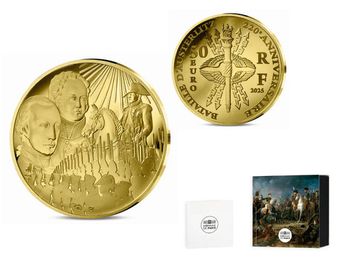 Coffret euros france or - euros,