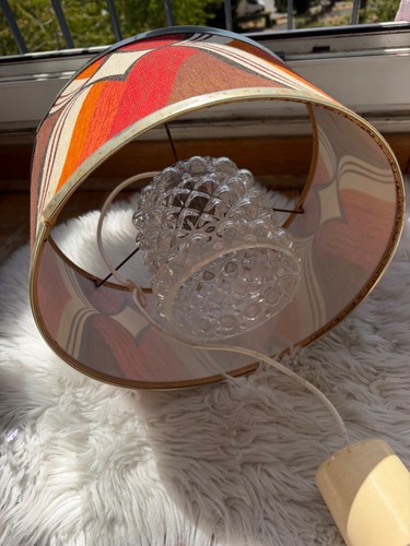 Globe verre motif bulle - à,