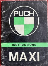 Puch Maxi Original Factory Owners Operating Manual / Handbook From A 1979 Moped