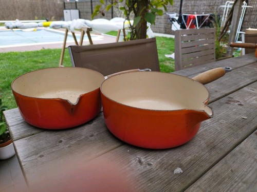 Lot casseroles le creuset - de,