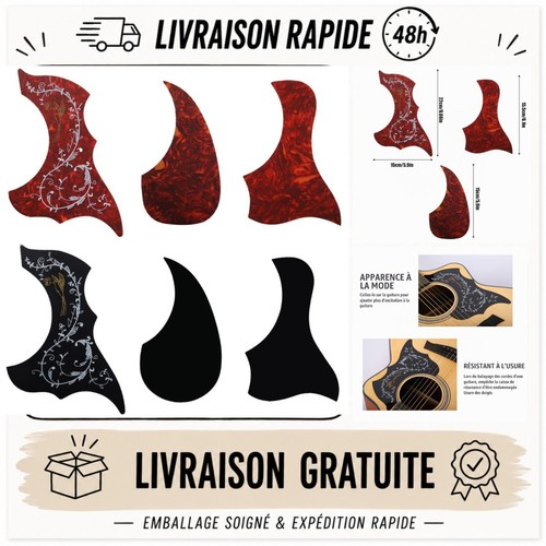 Pickguard guitare acoustique - guitare,