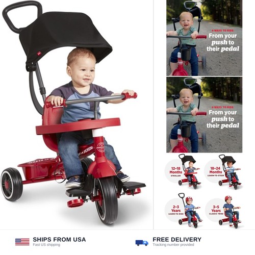 Radio flyer stroll - flyer, 4-in-1