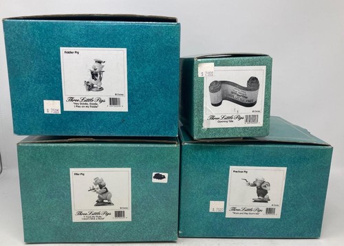 Disney wdcc three little pigs - wdcc,