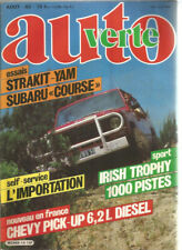 AUTO VERTE N°15 STRAKIT-YAM / SUBARU "COURSE" / CHEVY PICK-UP 6.2 D / IRISH TROP