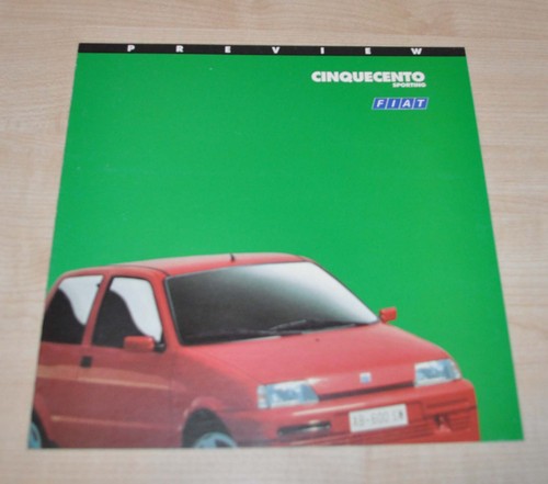 Fiat cinquecento sporting - fiat,