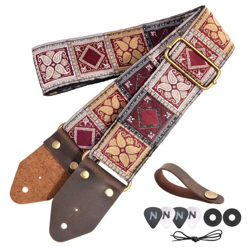 Sangle guitare coton - guitare, en