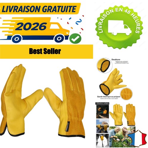 Gants travail cuir - gants, sawans