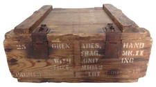 Caisse en bois pour 25