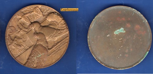 Médaille deux pigeons - deux,