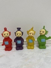 Super rare Teletubbies Soft Vinyl vintage 4 piece set