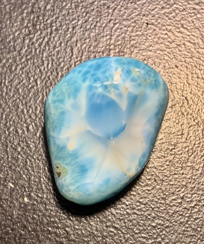 Larimar naturel poli - poli, forme