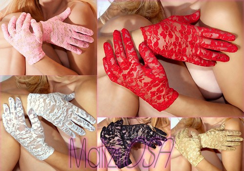 Gants dentelle femme - dentelle,