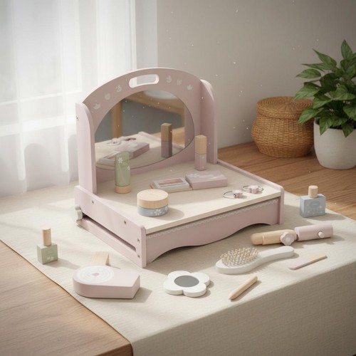 Kit maquillage bois jeu - bois,