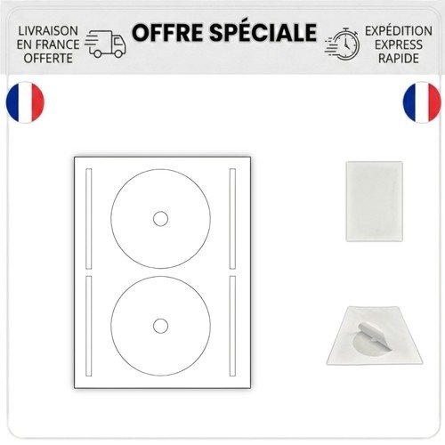 100 étiquettes dvd - étiquettes, cd