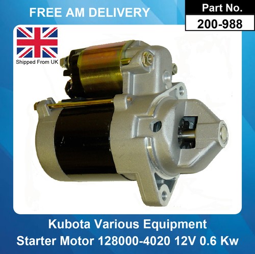 Starter motor for kubota - motor,