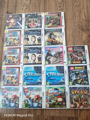 Lot jeux nintendo 3ds - lot,