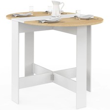 Table console pliable ronde