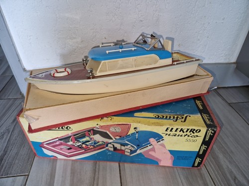 Bateau vedette 1960 schuco - bateau, 1960's