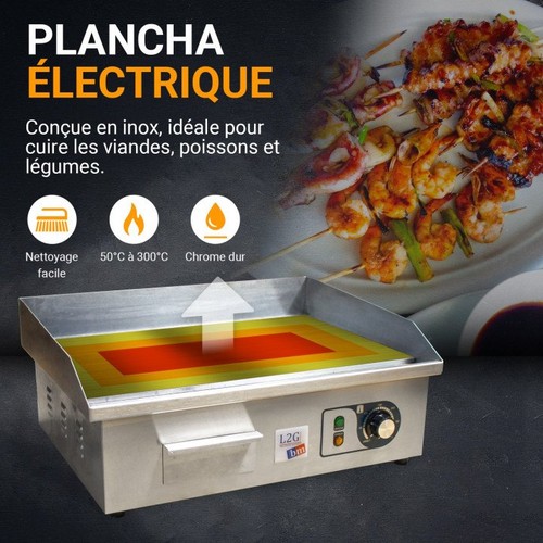 Plancha snacker inox - plancha, à