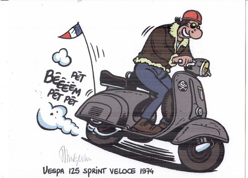 Libris lucien vespa - ex-libris,