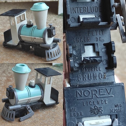 épave norev train - norev,