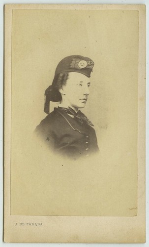 Cdv militaire 1861 - militaire,