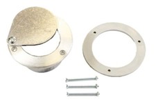 Garage Door 3" Exhaust / Fresh Air Port 2" Thick for Insulated Doors