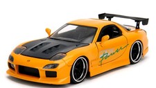 JADA TOYS, MAZDA RX-7 1993 jaune métallique - JDM TUNERS, échelle 1/24, JAD35957
