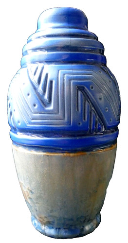 Vase art déco mougin - déco,