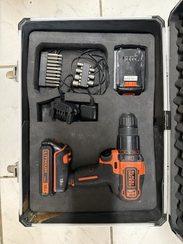 Perceuse visseuse black - perceuse-visseuse, black+decker