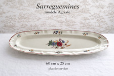 Plat de service Sarreguemines