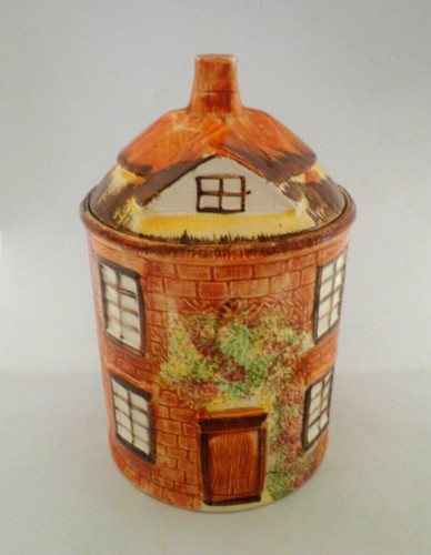 Pot biscuit faience anglaise - a,