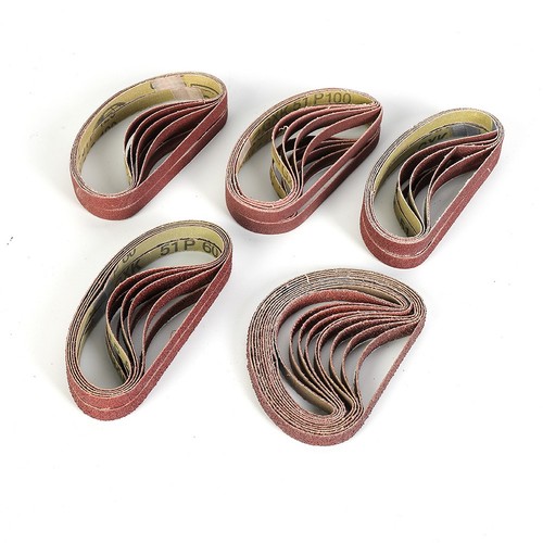 10x330mm bandes abrasives - bandes,