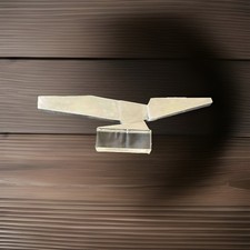 Abstract Modern Sculpture By James Myford Cast Aluminum Large 11.5x35.5