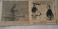 A Successful Tri-Nautical in America 3 Floats Image Print 1909