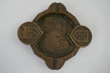 Ancien cendrier Saint Pierre des Corps Tramway train omnibus Tours blason