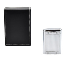 Silver match lighter + case silver match lighter