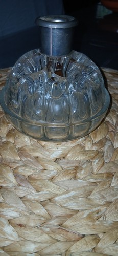 Bougeoir pique fleurs verre - en,