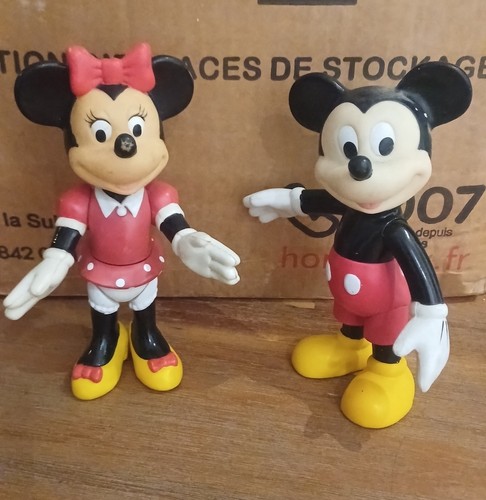 Lot figurines mickey - lot, minnie