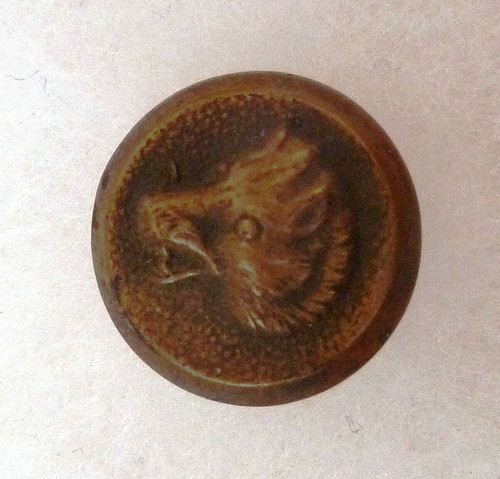 Bouton ancien chasse vénerie - ancien,