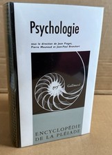 Psychologie. Encyclopédie de la Pléiade. 1987  ( Pleiade )